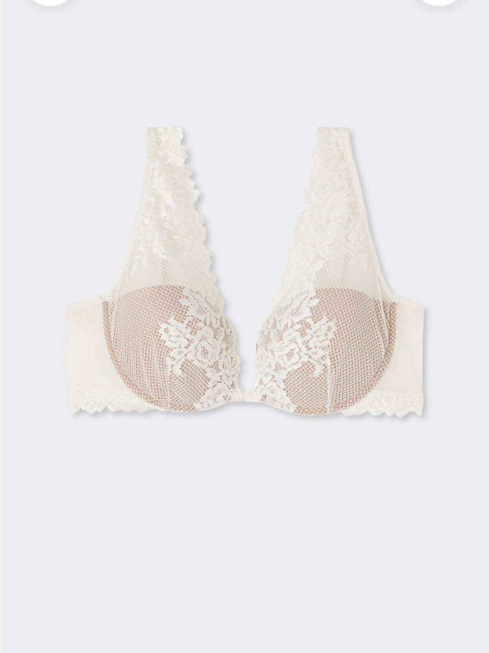 BNWT Intimissimi 36B Pretty Flowers Elena Balconette Bra